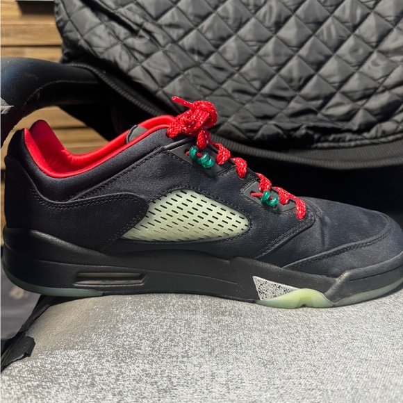 - Clot x Air Jordan 5 Low "Jade" size 10.5 - Picture 7 of 8
